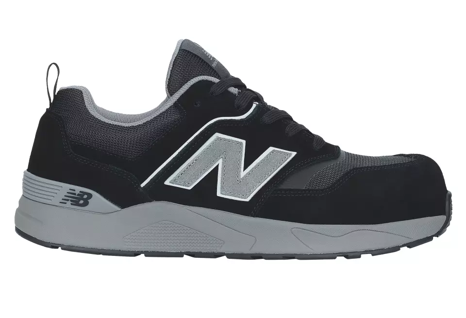 New Balance MEELCAP-1012, Elite Lite Mens Safety Shoes S1 PL HRO FO SC SR Black/grey, image 1, gallery thumbnail