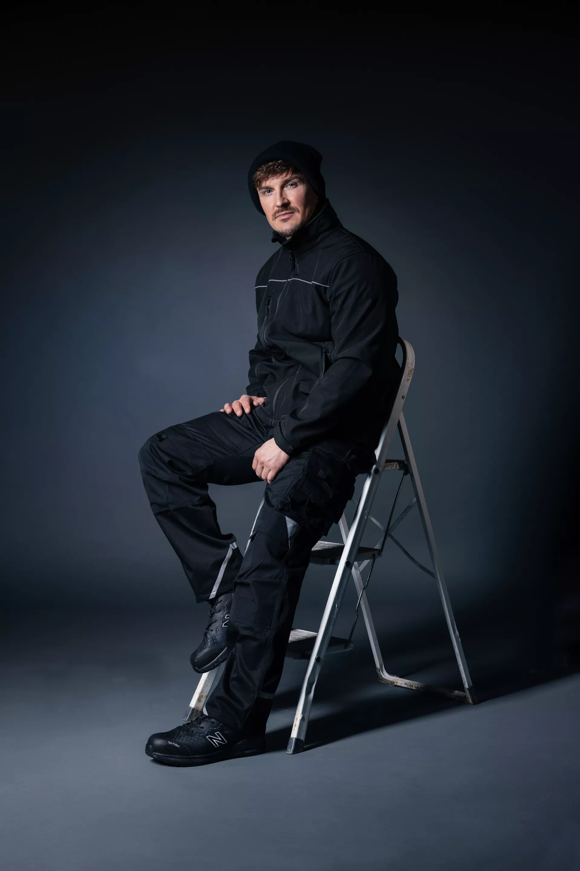 New Balance MIDLOGI-1044, Logic Safety Shoes S1 PL SR FO HRO Black/orange, image 7