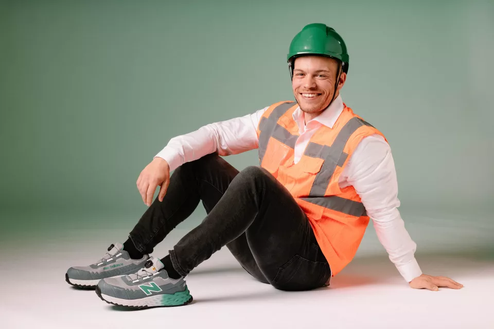 New Balance MEFFCAPB2E-1730, Cremorne BOA Safety shoes S3L, alloy / green, image 13, gallery thumbnail