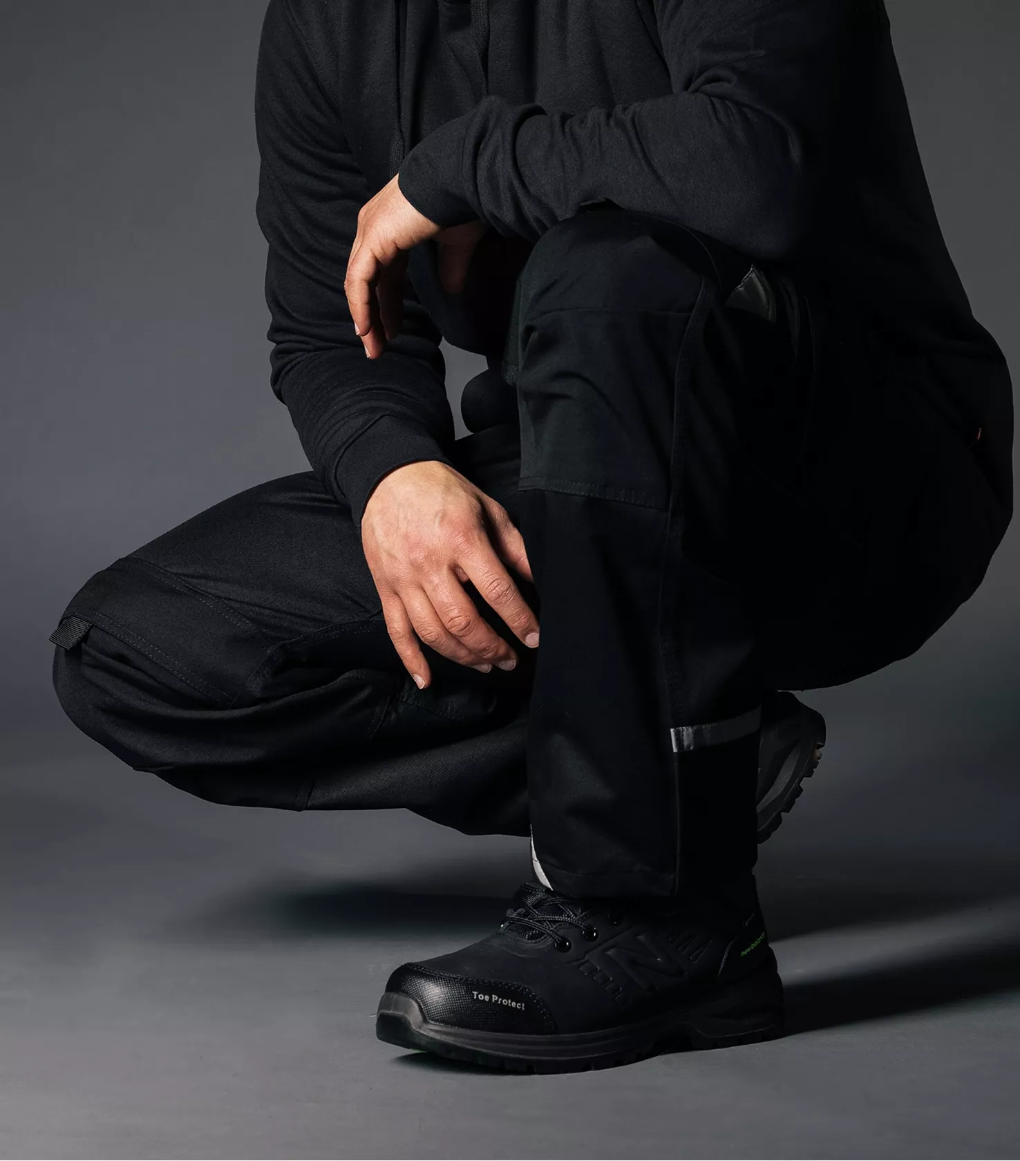 New Balance MIDCLBR4E-1000, Calibre Safety Boot S3L FO HRO SR SC Black Width 4E, image 8