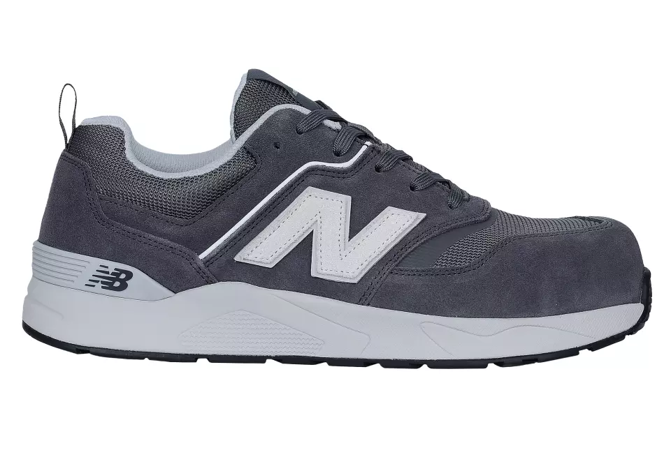 New Balance MEELCAP-1211, Elite Lite Mens Safety Shoes S1 PL HRO FO SC SR Grey/white, image 1, gallery thumbnail