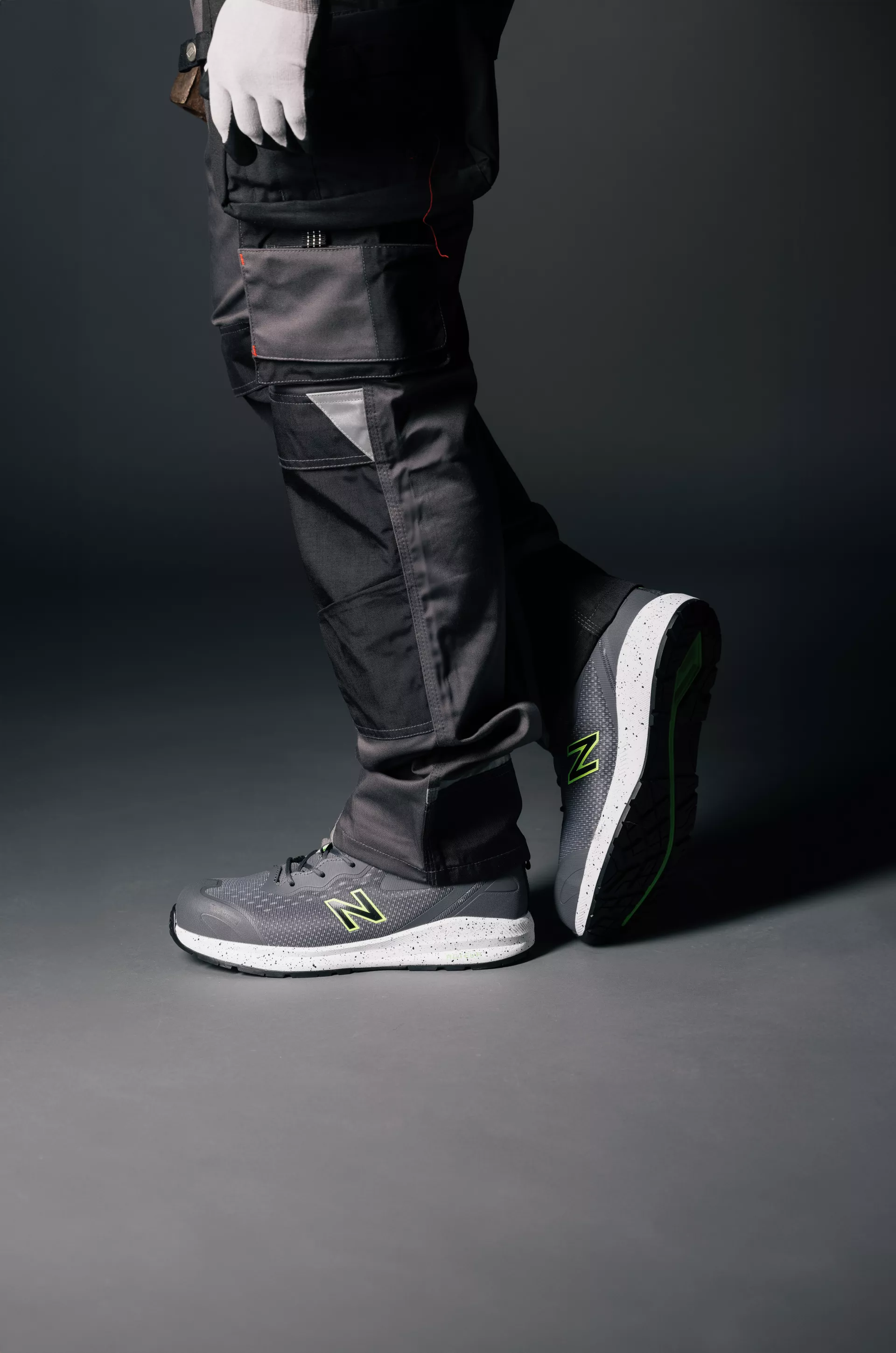 New Balance MIDLOGI-2143, Logic Safety Shoes S1 PL SR FO HRO Blue/yellow, image 7