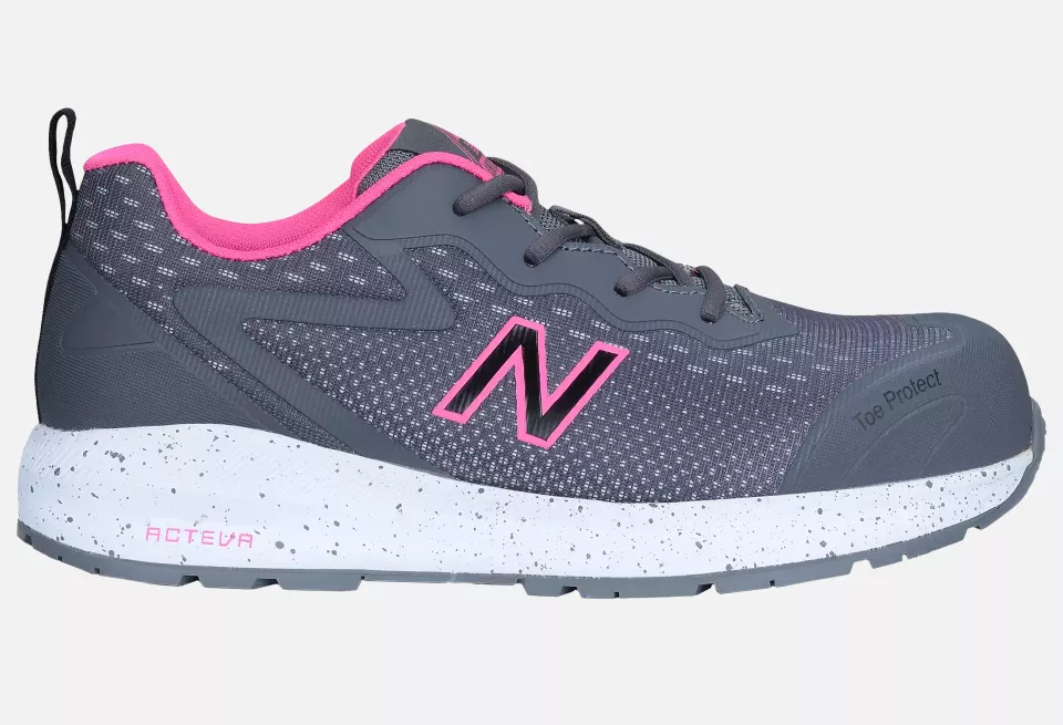 New Balance WIDLOGI-1264, Logic Damen Sicherheitsschuhe S1 PL HRO SR FO Grau/Pink, image 11, gallery thumbnail