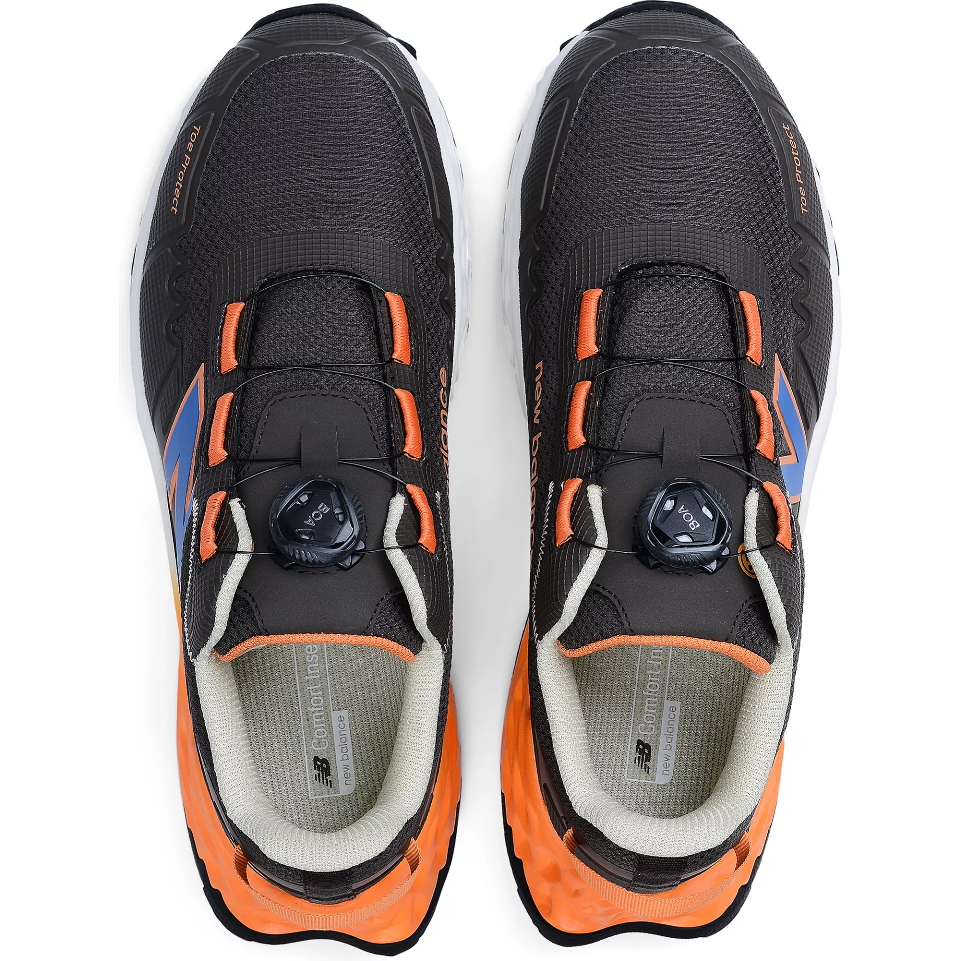 New Balance MEFFCAPB2E-5644, Cremorne BOA Safety shoes S3L, chocolate / orange, image 9