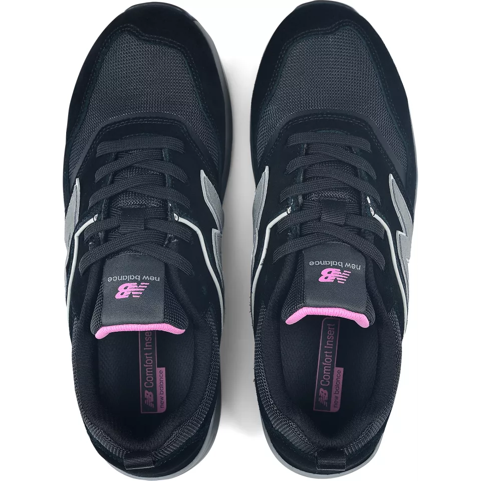 New Balance WEELCAP-1063, Elite Lite Womens Safety Shoe S1 PL HRO FO SC SR Black/rose, image 8, gallery thumbnail