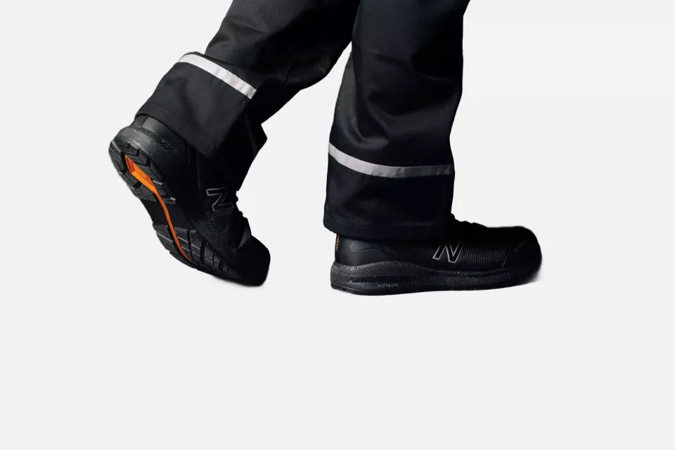 New Balance MIDLOGI-1044, Logic Safety Shoes S1 PL SR FO HRO Black/orange, image 6, gallery thumbnail