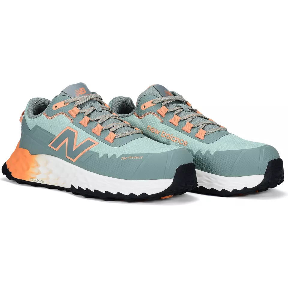 New Balance WEFCCAPD-3446, Cremorne Womens Safety shoes S3 L, aqua / pumpkin, image 5, gallery thumbnail
