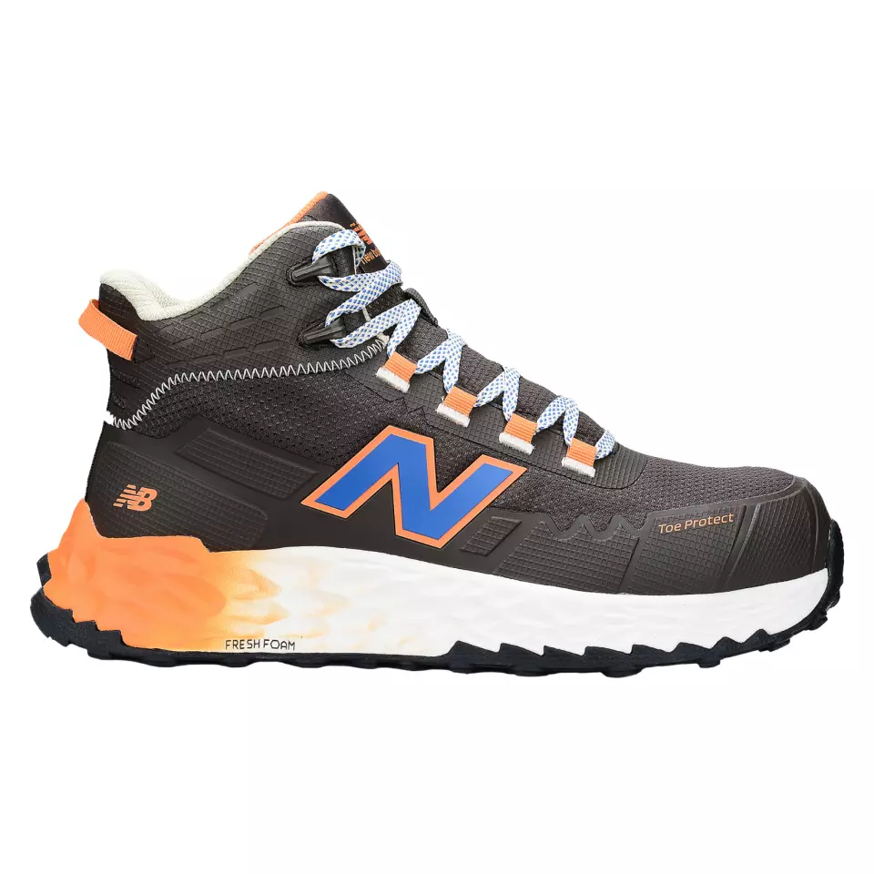 New Balance MEFCMCAP2E-5644, Cremorne Mid Safety boots S3L, chocolate / orange, image 1, gallery thumbnail