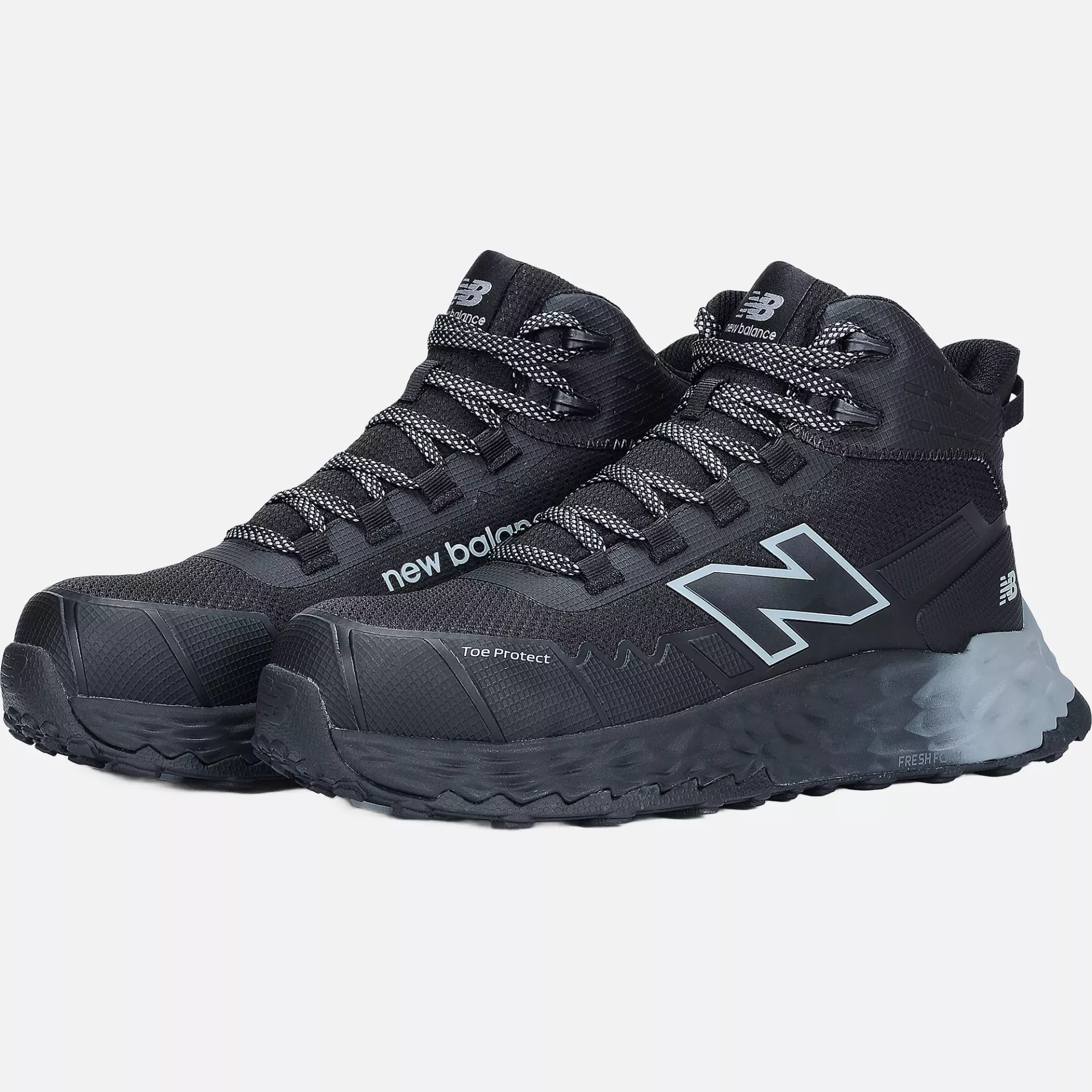 New Balance MEFCMCAP2E-1012, Cremorne Mid Sicherheitsstiefel S3L, Schwarz / Grau, image 8