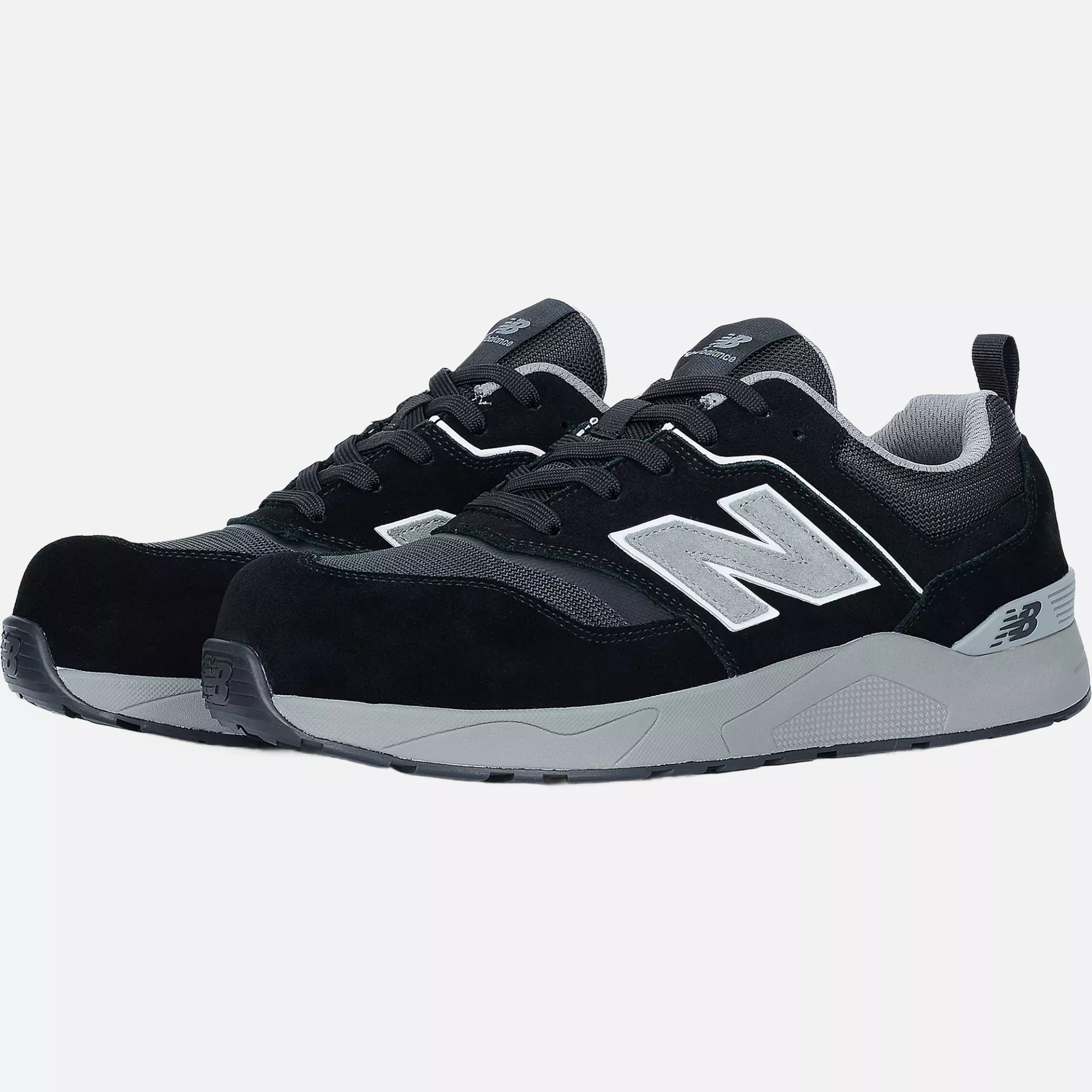 New Balance MEELCAP-1012, Elite Lite Herren Sicherheitsschuhe S1 PL HRO FO SC SR Schwarz/Grau, image 6