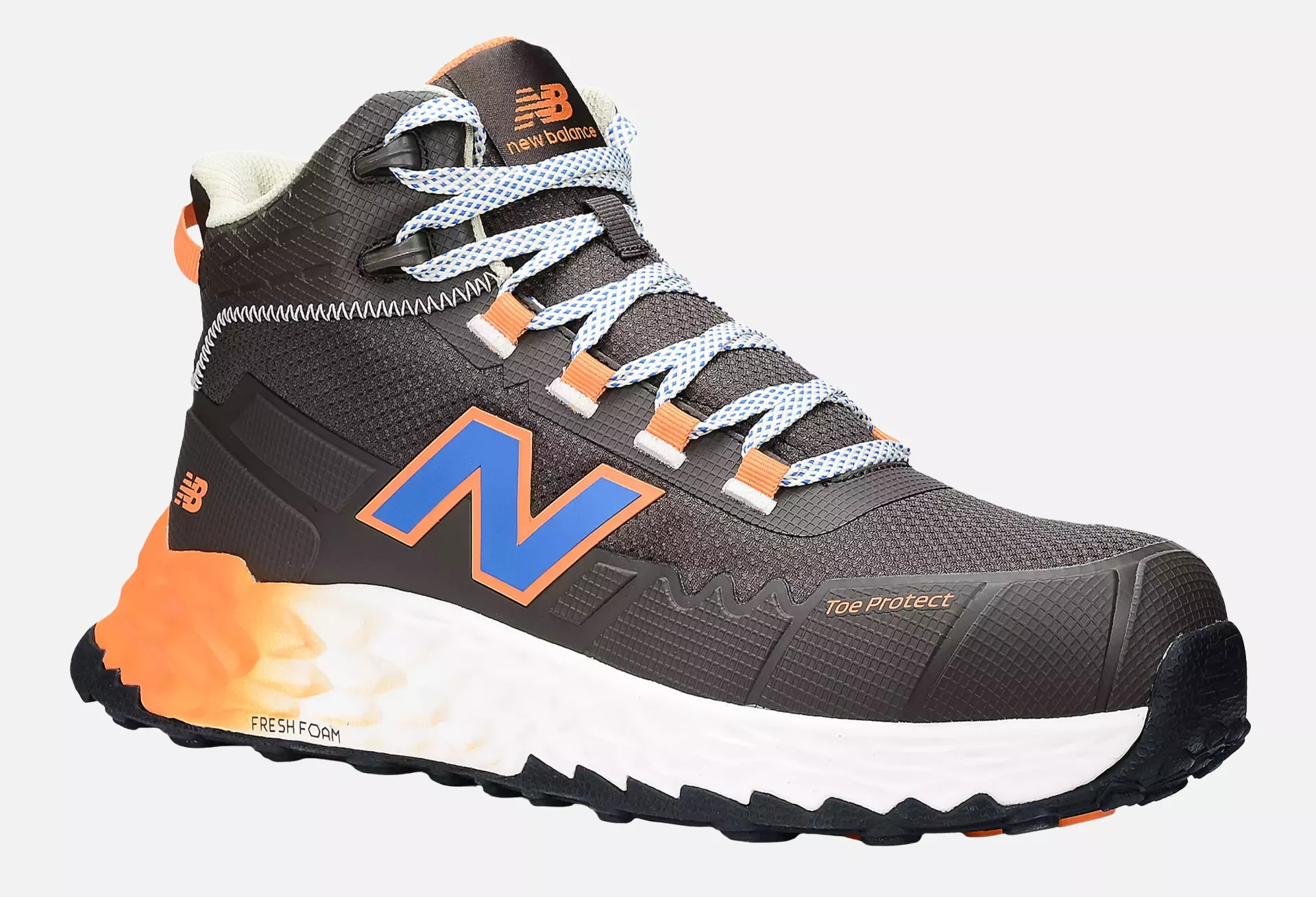 New Balance MEFCMCAP2E-5644, Cremorne Mid Safety boots S3L, chocolate / orange, image 18