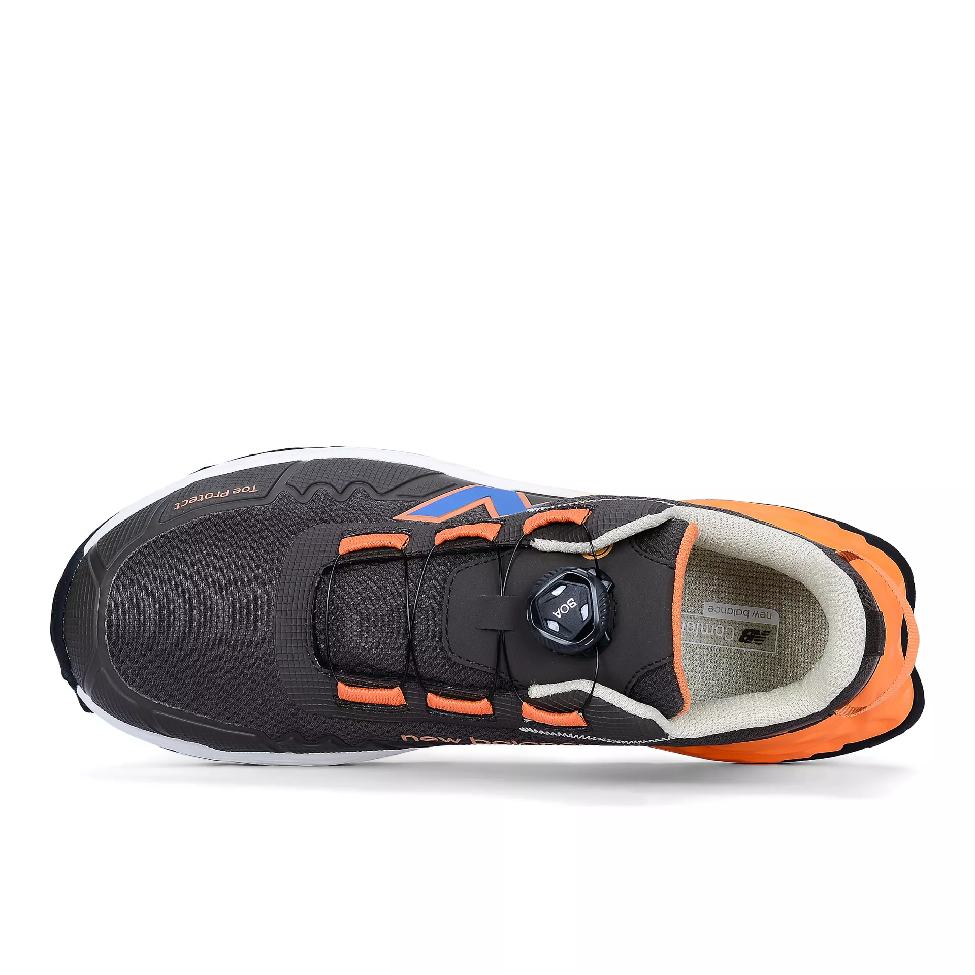 New Balance MEFFCAPB2E-5644, Cremorne BOA Safety shoes S3L, chocolate / orange, image 4