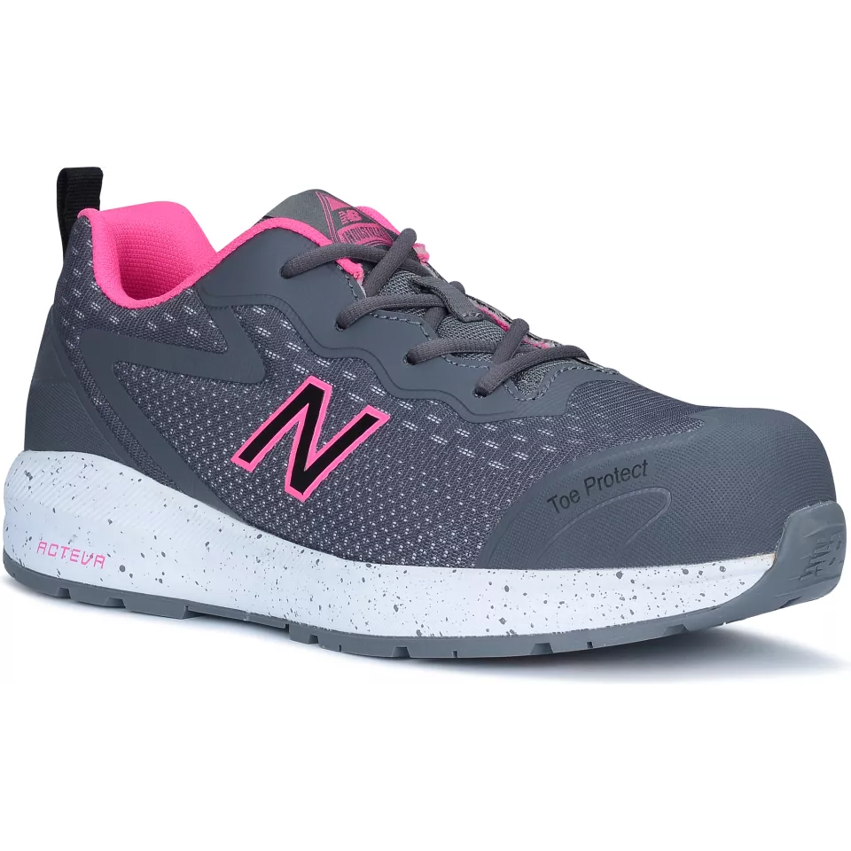 New Balance WIDLOGI-1264, Logic Damen Sicherheitsschuhe S1 PL HRO SR FO Grau/Pink, image 1, gallery thumbnail