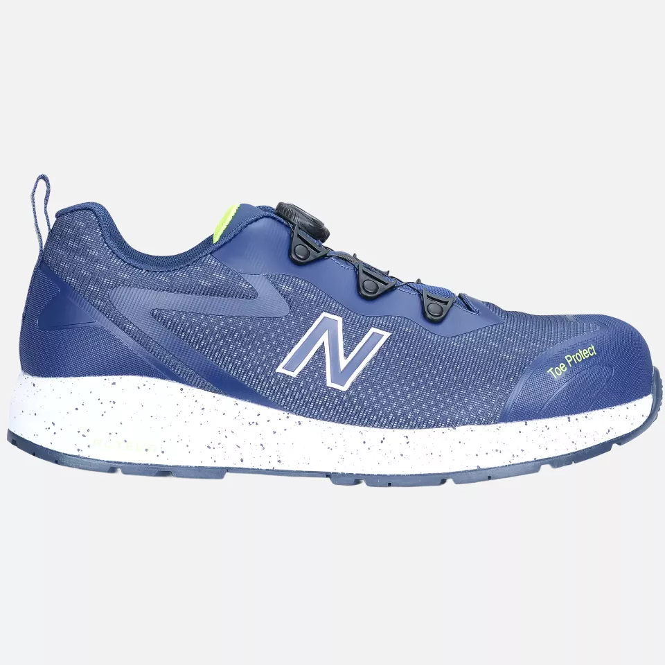 New Balance MIDLOGIBOA-2143, Logic BOA-Sicherheitsschuhe S1 PL SR FO HRO Marine/Gelb, image 2, gallery thumbnail