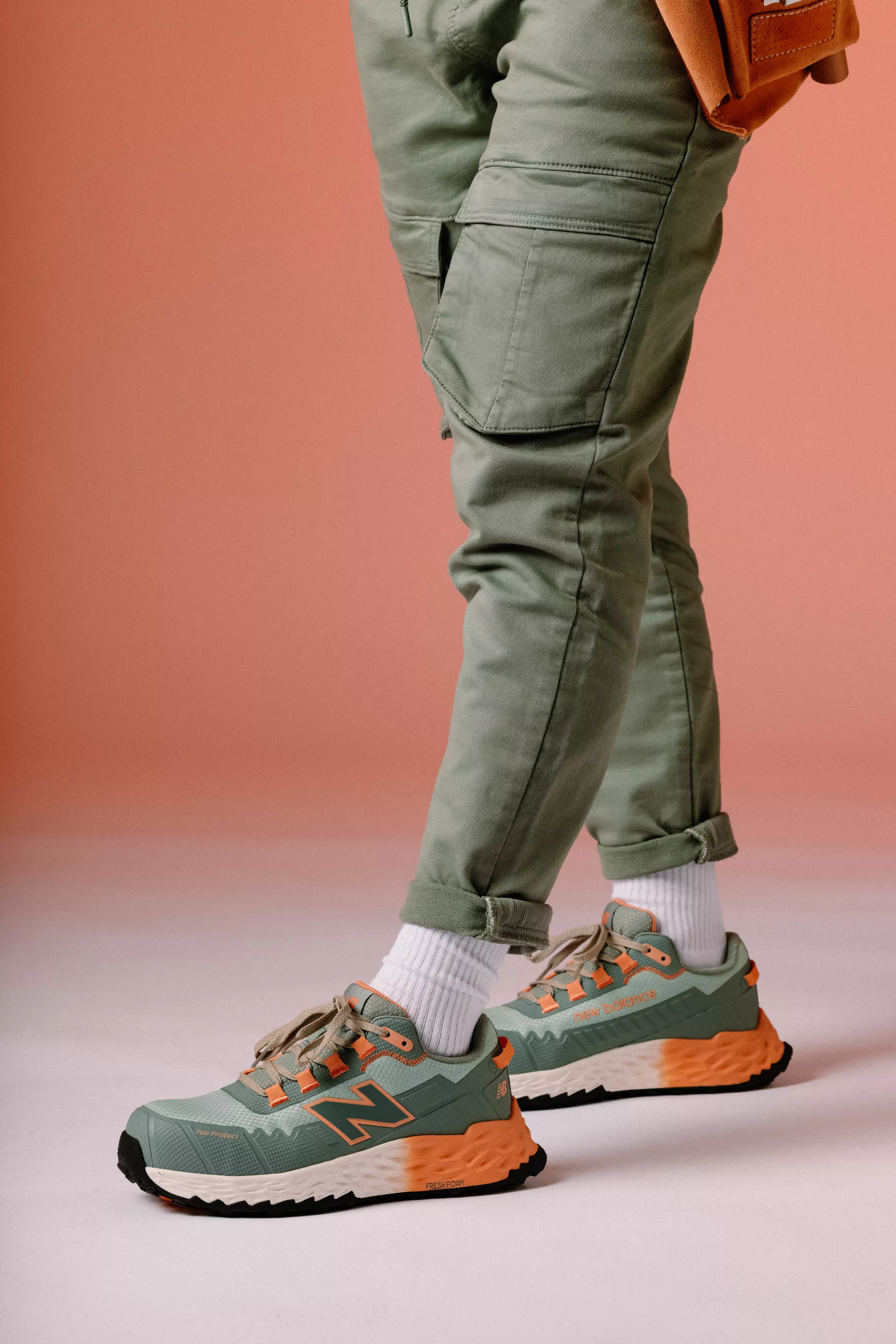 New Balance WEFCCAPD-3446, Cremorne Womens Safety shoes S3 L, aqua / pumpkin, image 18