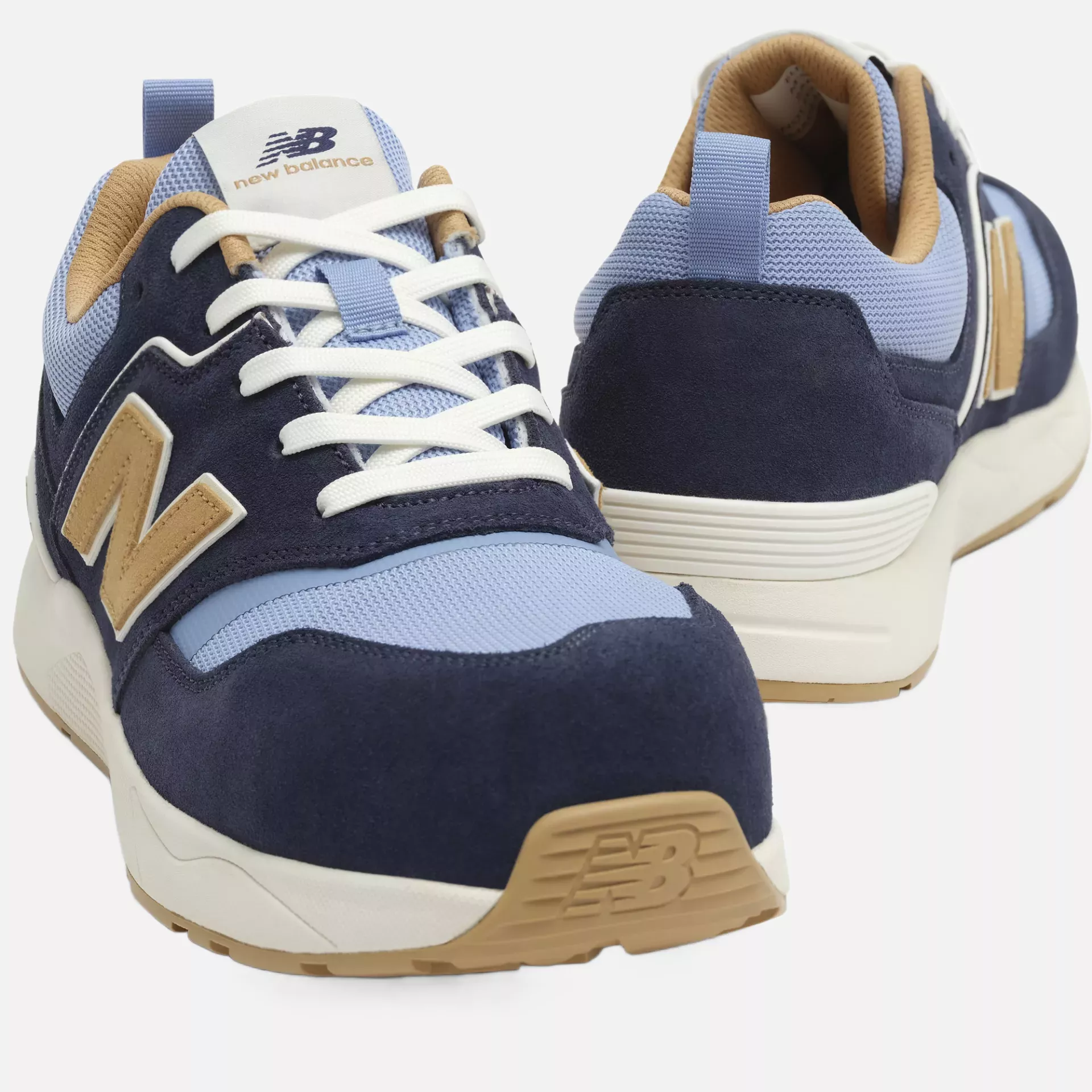 New Balance MEELCAP-2257, Elite Lite Sicherheitsschuhe S1 PL HRO FO SC SR Blau/Kaffee, image 6