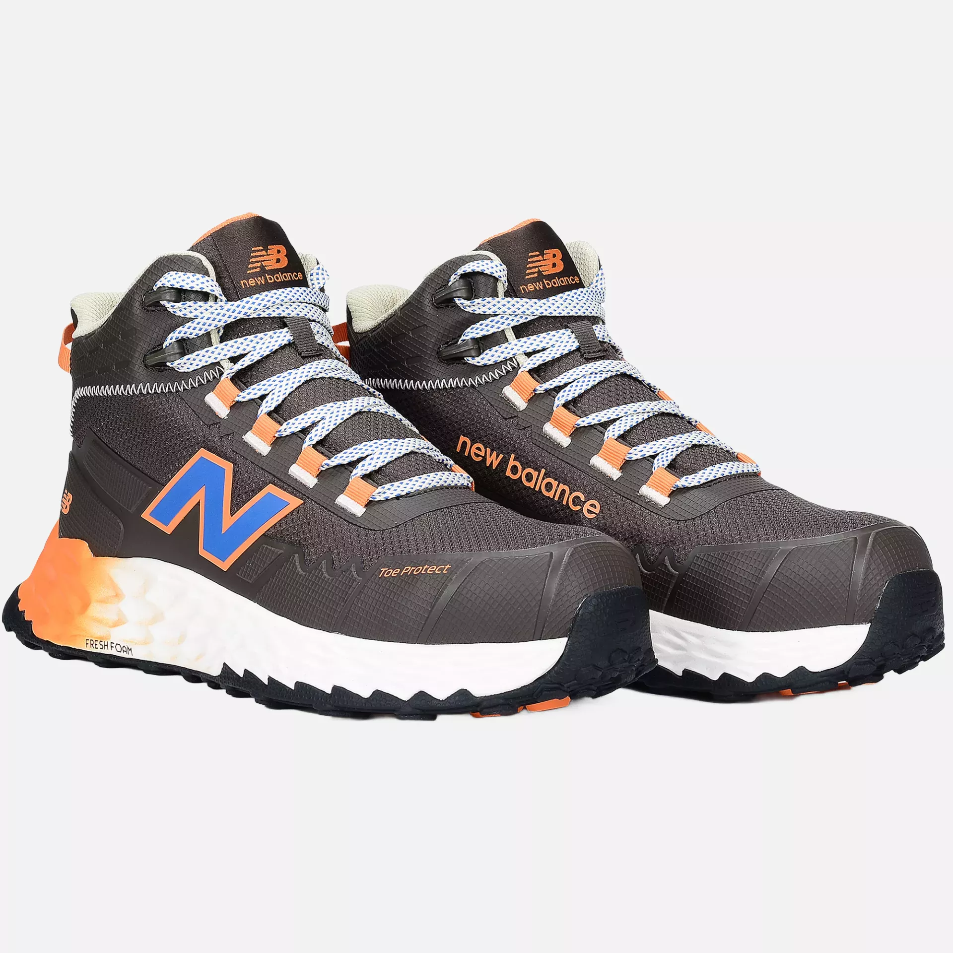 New Balance MEFCMCAP2E-5644, Cremorne Mid Sicherheitsstiefel S3L, Schokolade / Orange, image 6