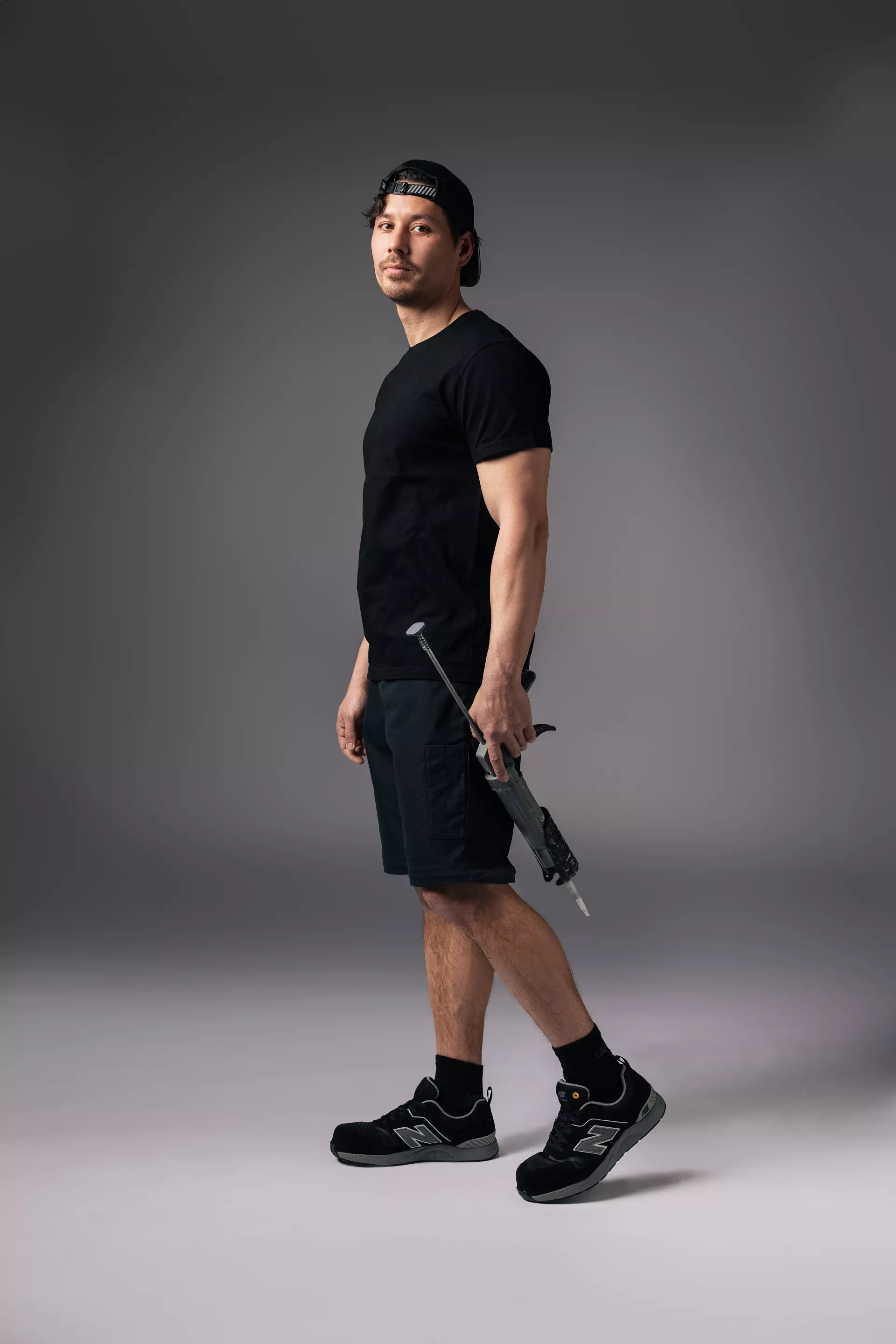 New Balance MEELCAP-1012, Elite Lite Herren Sicherheitsschuhe S1 PL HRO FO SC SR Schwarz/Grau, image 12