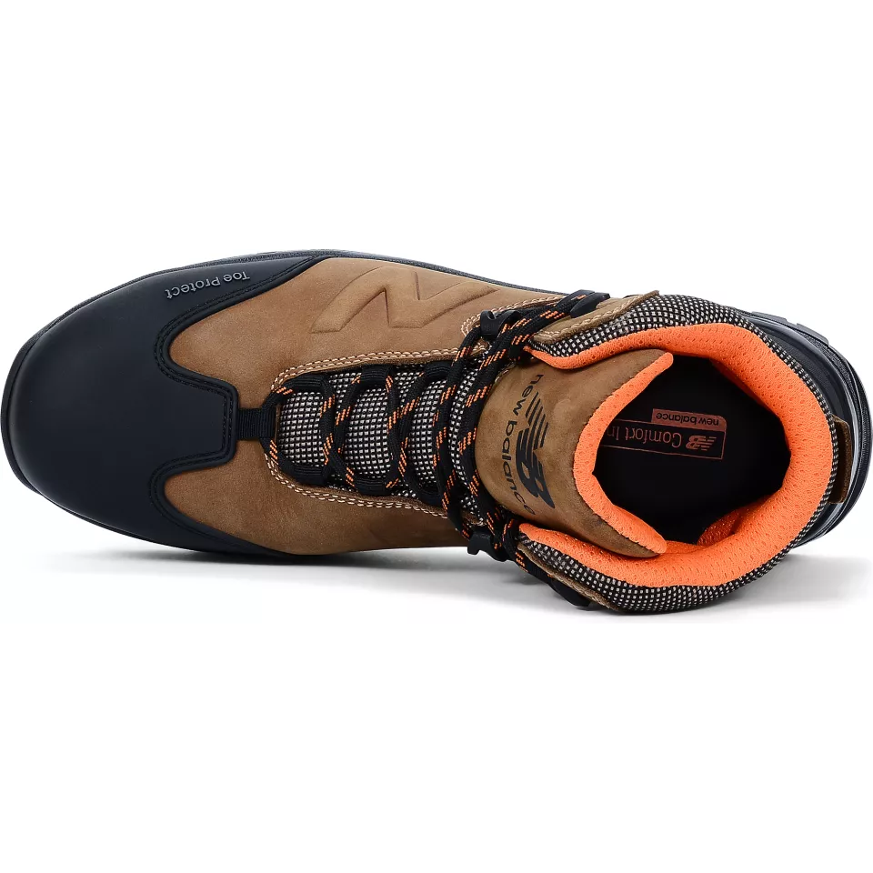 New Balance MIDALLSRB-5810, Allsite Safety Boot S3 WR SRC Rustic Brown/black, image 4, gallery thumbnail