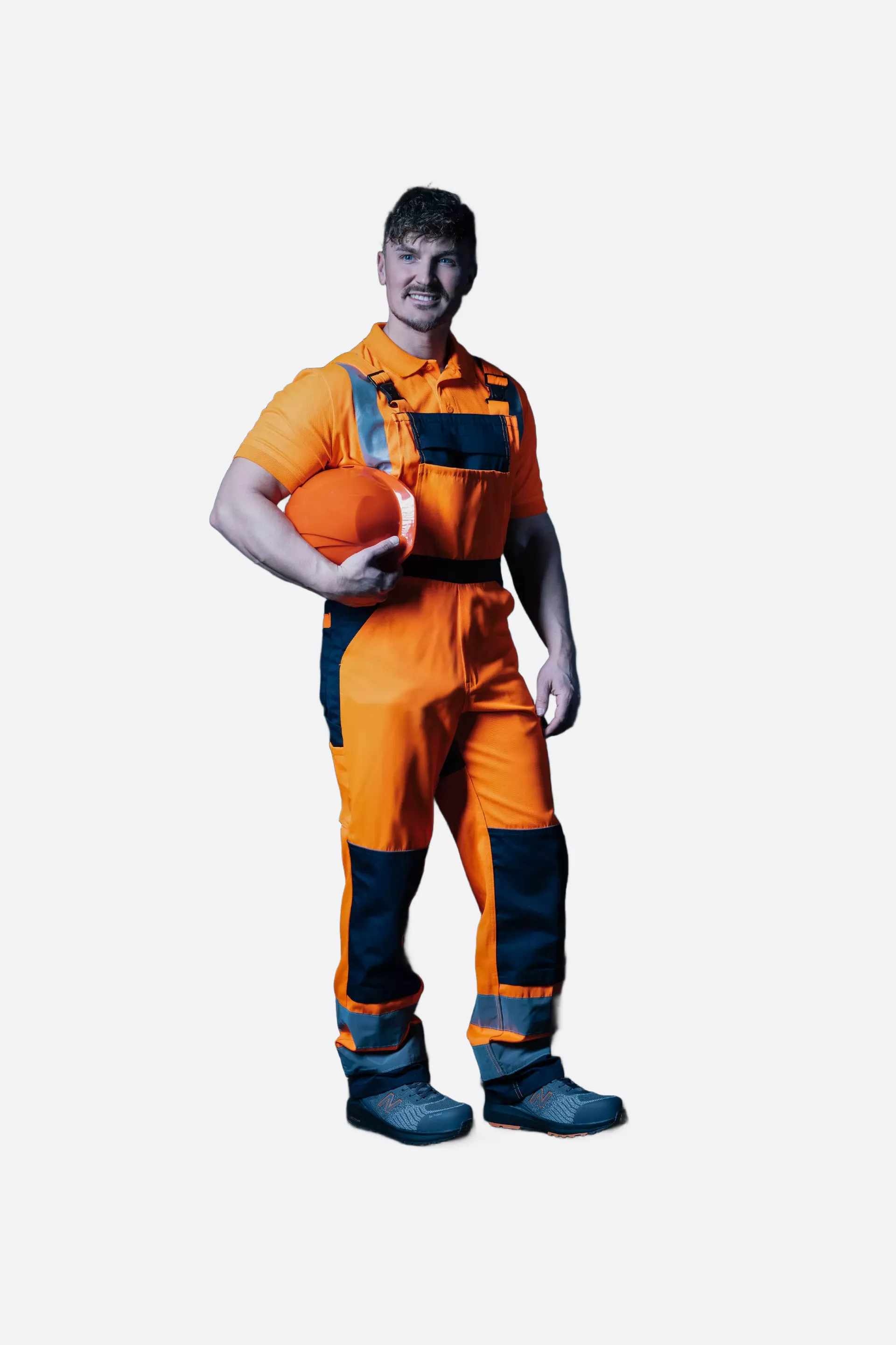 New Balance MIDSPWR-1244, Speedware Safety Shoes S1 P SRC Grey/orange, image 6