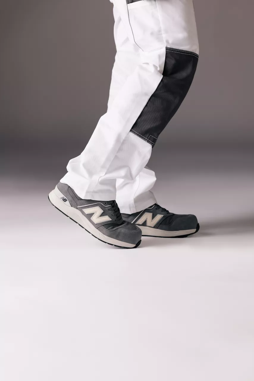 New Balance MEELCAP-1211, Elite Lite Mens Safety Shoes S1 PL HRO FO SC SR Grey/white, image 8, gallery thumbnail