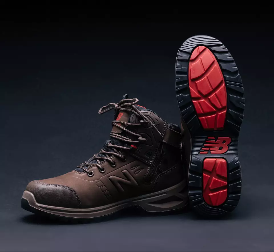 New Balance MIDCLBR-5600, Calibre Safety Boots S3L FO HRO SR SC Chocolate Width 2E, image 6, gallery thumbnail