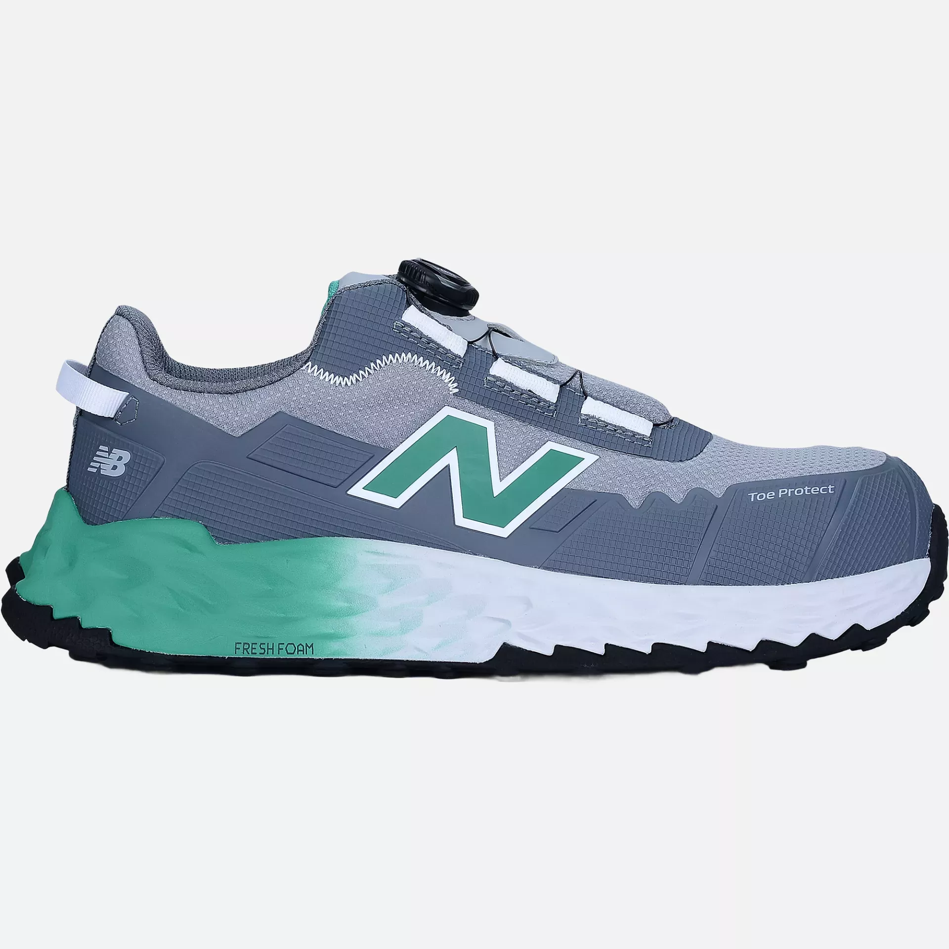 New Balance MEFFCAPB2E-1730, Cremorne BOA Sicherheitsschuhe S3L, Alu / Grün, image 2