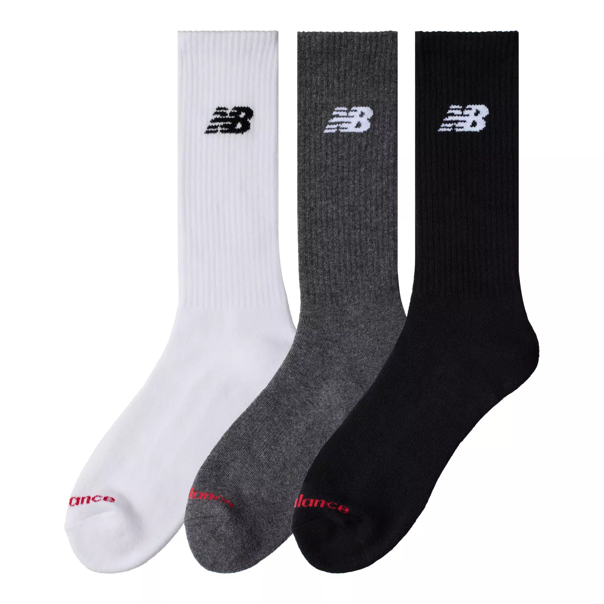New Balance LAS51293, Everyday Crew Socks, Multicolor, image 1