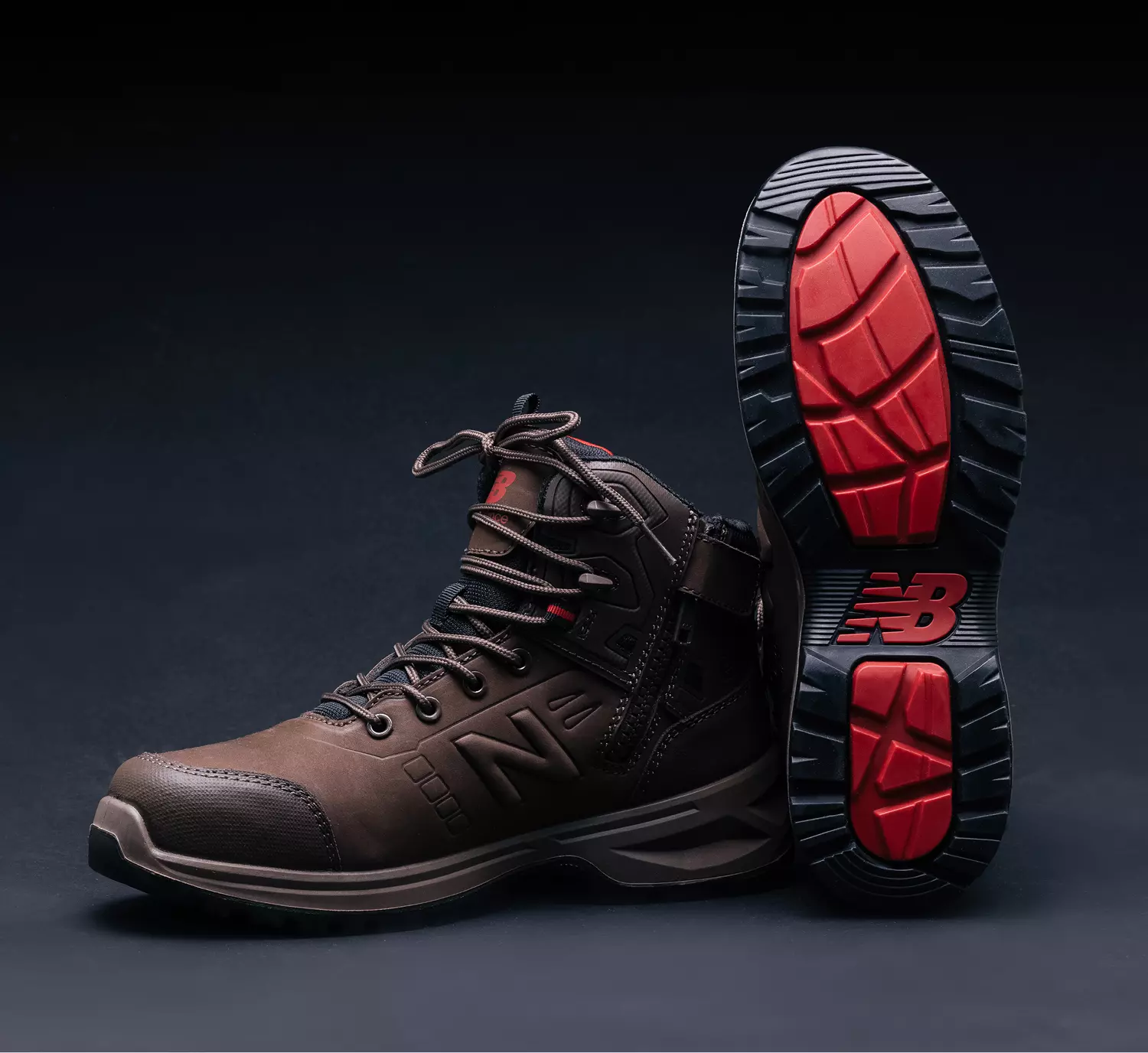 New Balance MIDCLBR-5600, Calibre Safety Boots S3L FO HRO SR SC Chocolate Width 2E, image 6