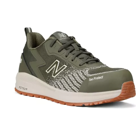 New Balance Speedware Safety Shoes S1 P SRC Olive/white
