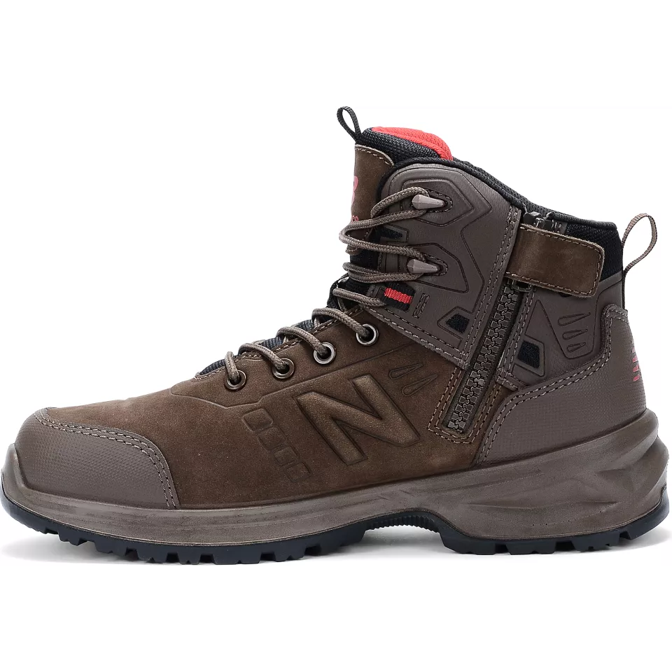 New Balance MIDCLBR-5600, Calibre Safety Boots S3L FO HRO SR SC Chocolate Width 2E, image 3, gallery thumbnail