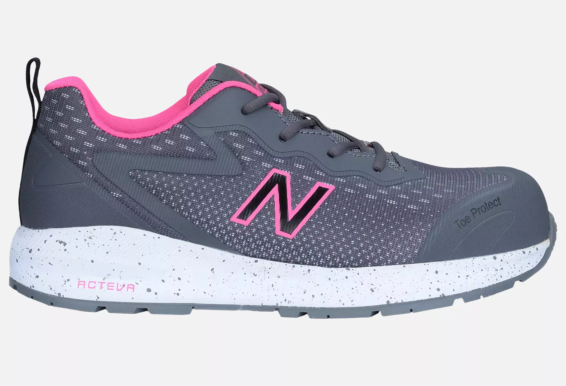 New Balance WIDLOGI-1264, Logic Damen Sicherheitsschuhe S1 PL HRO SR FO Grau/Pink, image 11