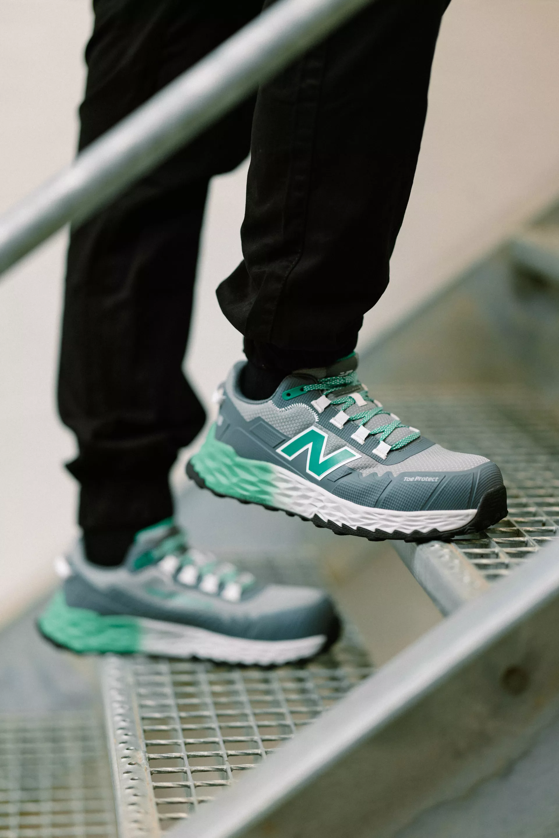 New Balance MEFCCAP2E-1730, Cremorne Safety shoes S3L, alloy / green, image 16