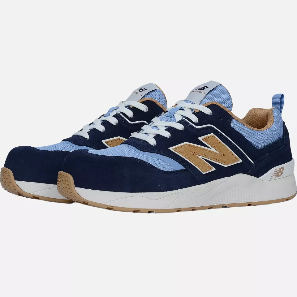New Balance MEELCAP-2257, Elite Lite Sicherheitsschuhe S1 PL HRO FO SC SR Blau/Kaffee, image 9, gallery thumbnail
