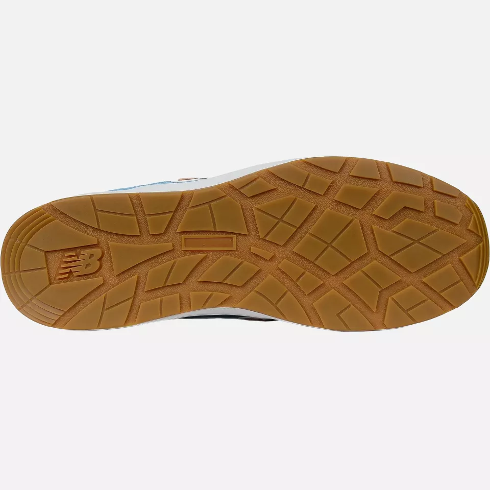 New Balance WEELCAP-2944, Elite Lite Damen Sicherheitsschuh S1 PL HRO FO SC SR Milchblau/Orange, image 5, gallery thumbnail