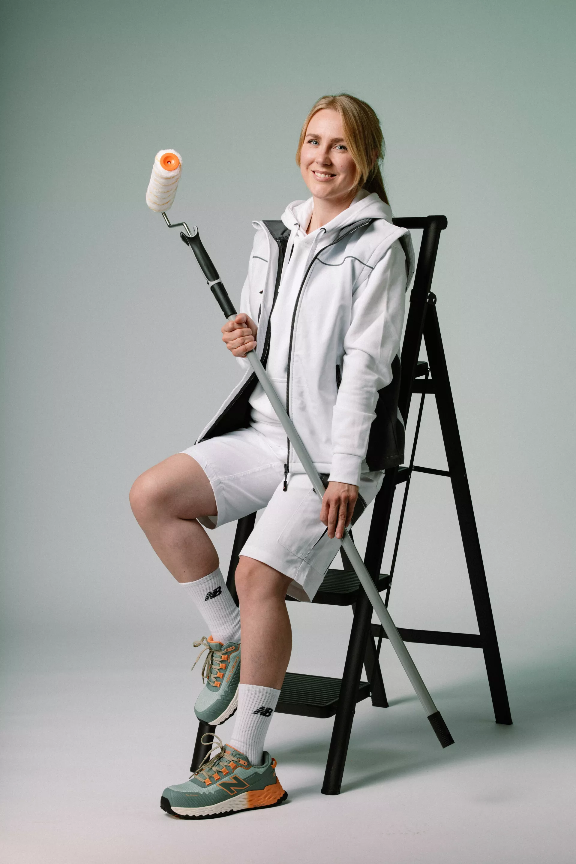 New Balance WEFCCAPD-3446, Cremorne Womens Safety shoes S3 L, aqua / pumpkin, image 17