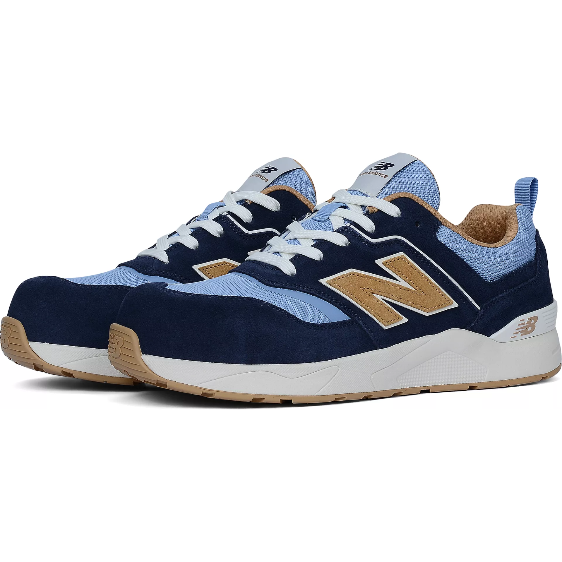 New Balance MEELCAP-2257, Elite Lite Safety Shoes S1 PL HRO FO SC SR Blue/coffee, image 9