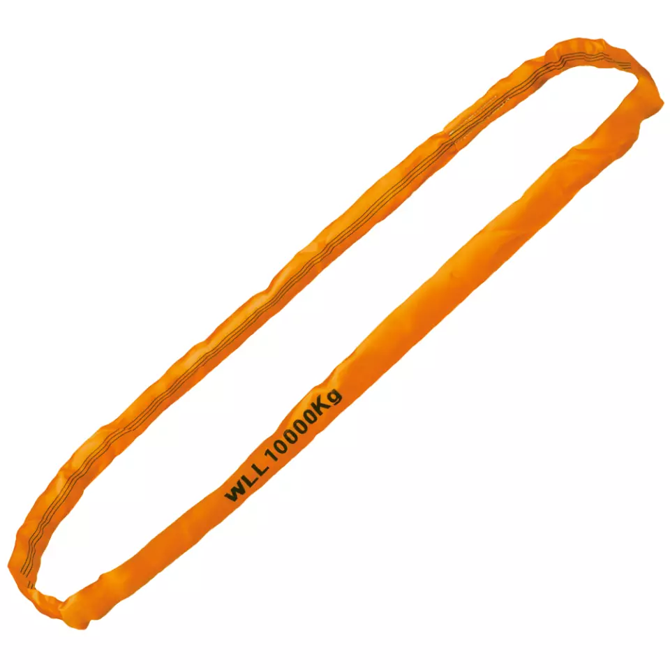 Tector 84534-3M, Roundsling, WLL 10000 Kg, Orange 3 Meter, image 1, gallery thumbnail