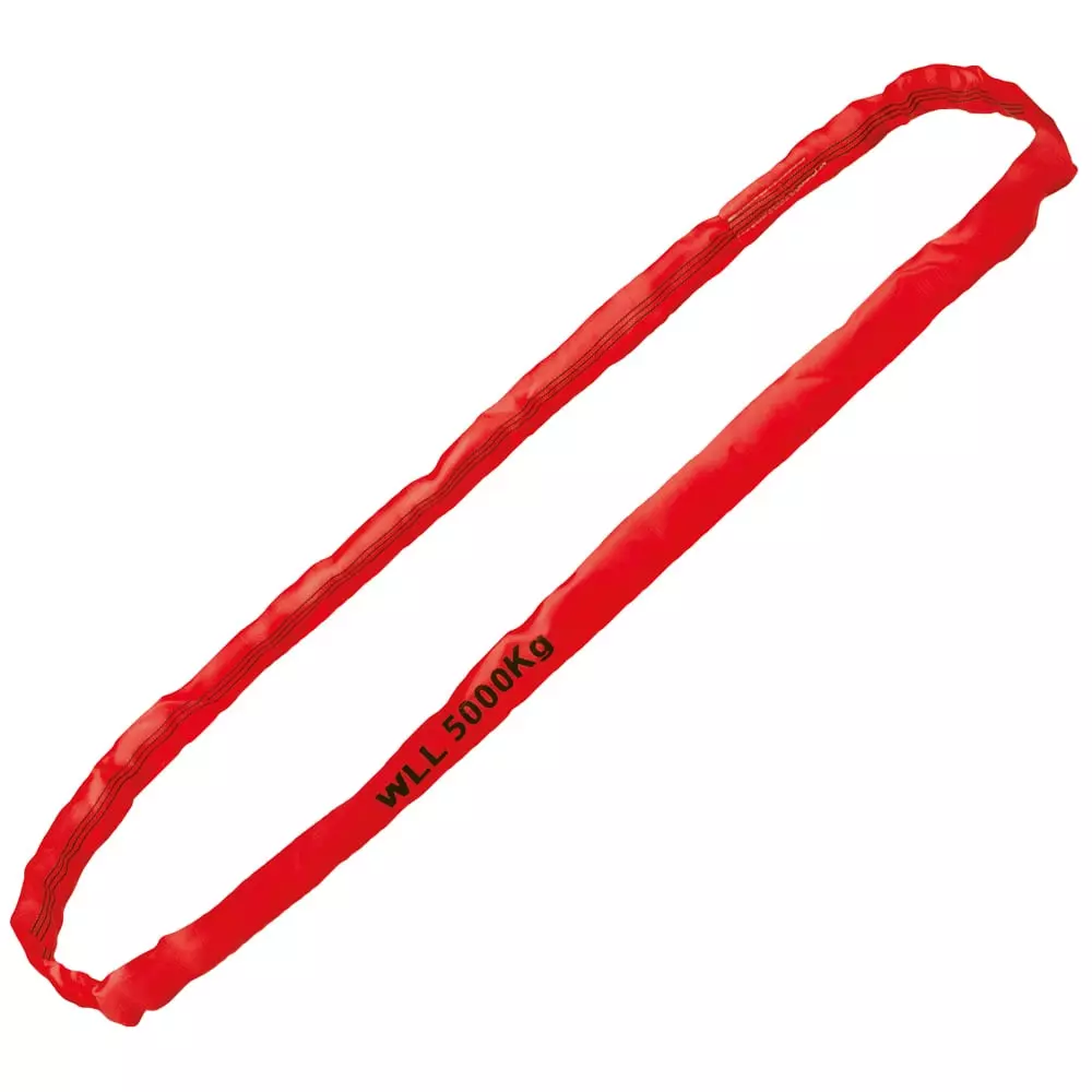 Tector 84528-4M, Roundsling, WLL 5000 Kg, Red 4 Meter