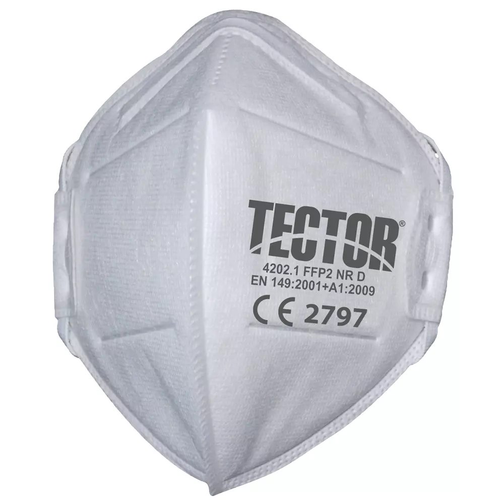 Tector 4202, FFP2 NR D Fold Flat Mask, image 1