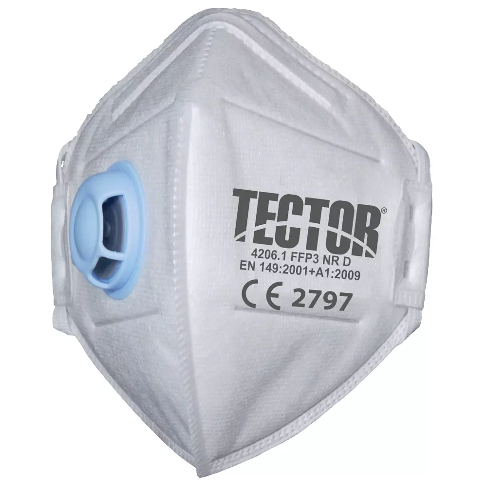 TECTOR 4206, FFP3 NR D Fold Flat Mask, image 1