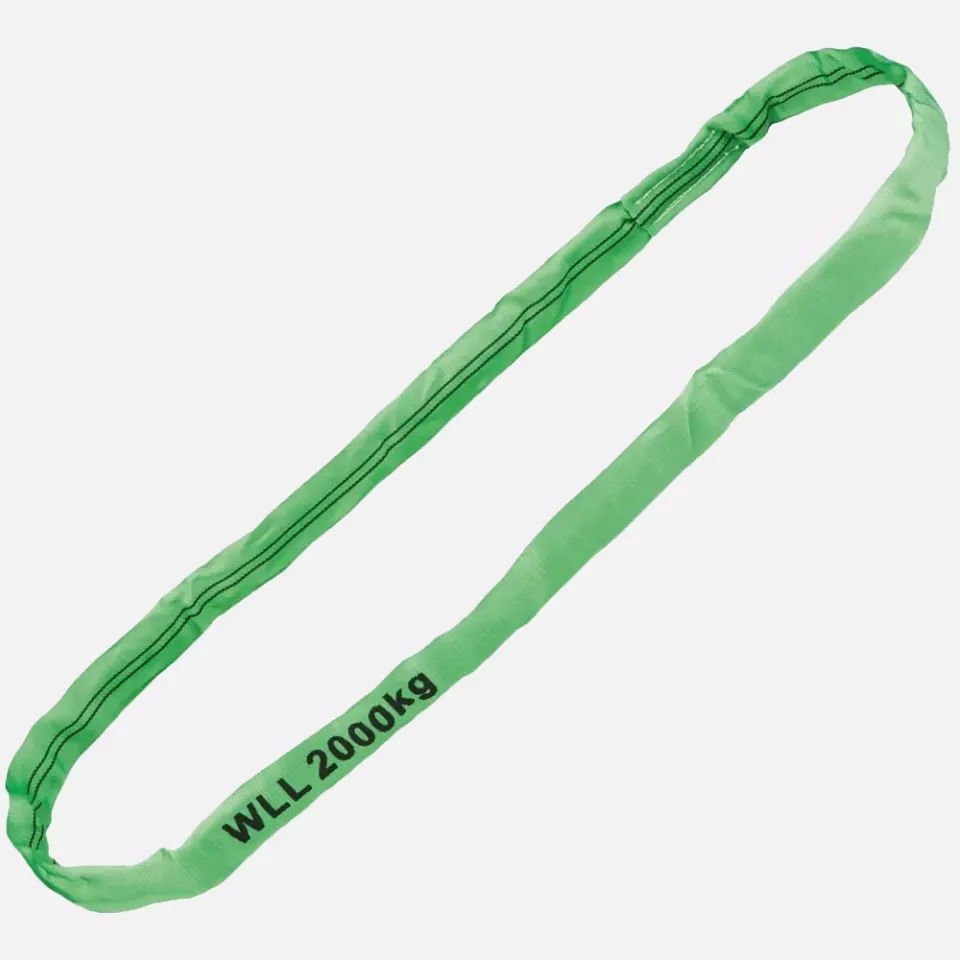 Tector 84522-5M, Roundsling, WLL 2000 Kg, Green 5 Meter, image 1, gallery thumbnail