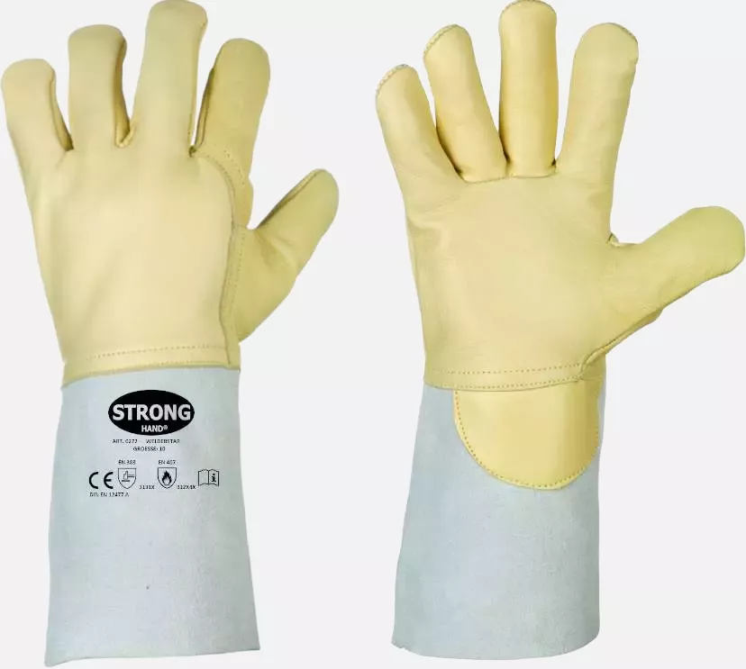 Stronghand 0272-10, WELDERSTAR Cowhide Leather Gloves, image 1