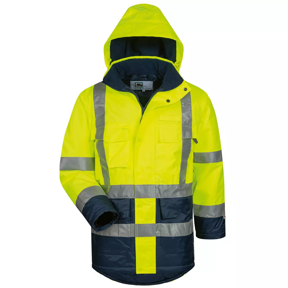 ELYSEE 23422, JANNIS High Vis Parka, Yellow/Navy, image 1