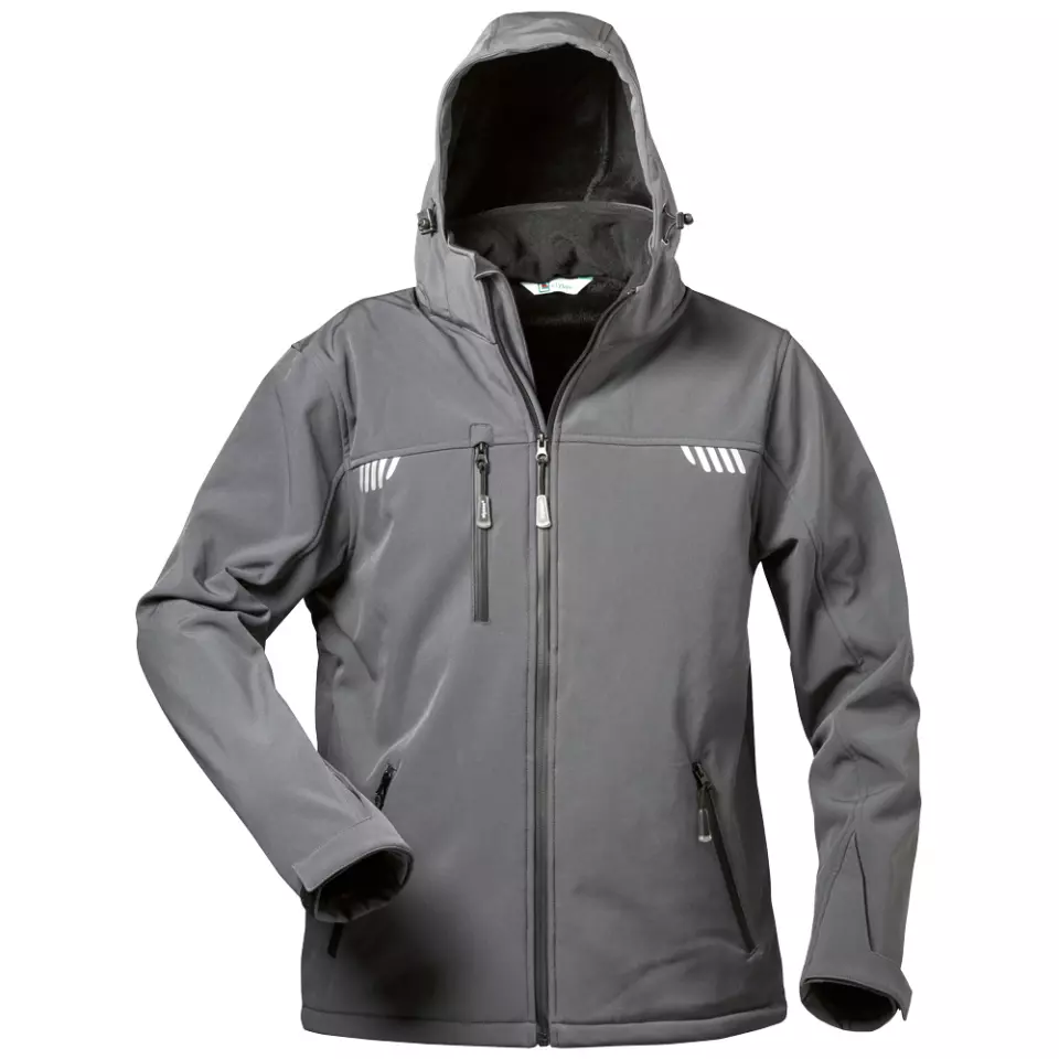 ELYSEE 19943, APOLLO Softshell Jacket with Fake Fur, image 1, gallery thumbnail