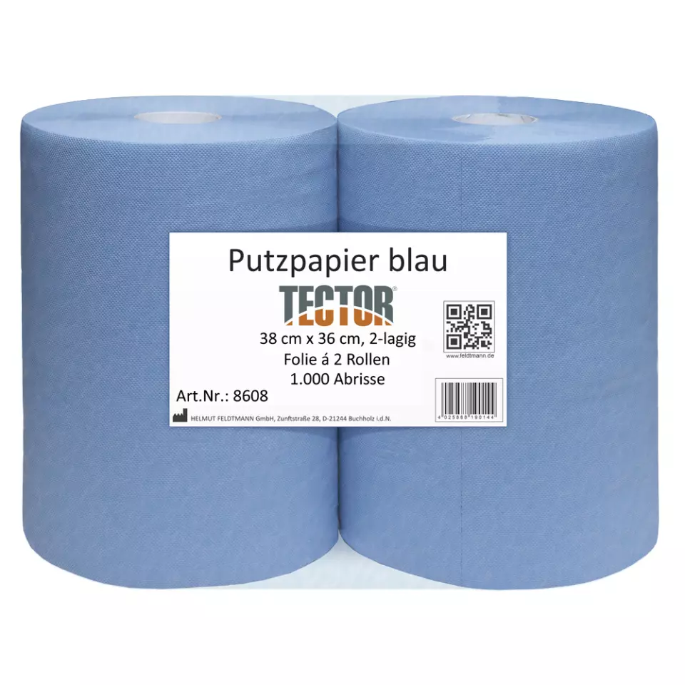 Tector 8608, Industrial Wipes, 2 Layer, 38X36Cm, image 1, gallery thumbnail