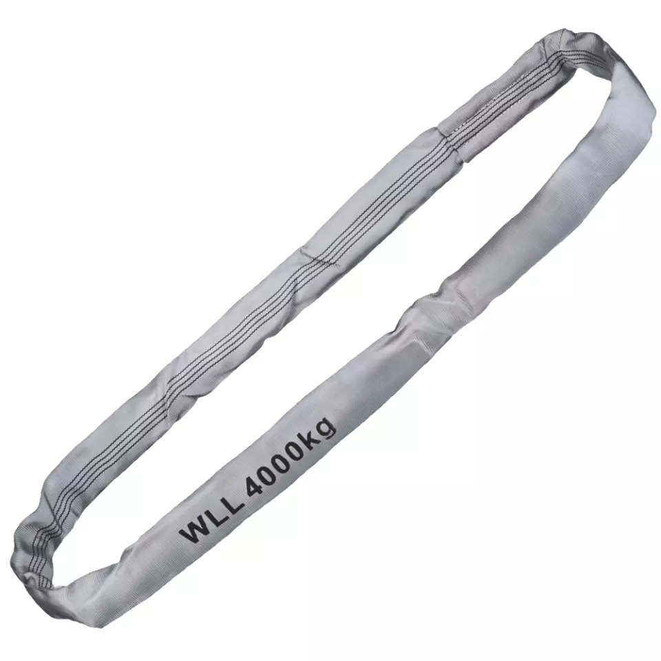 Tector 84526-1M, Rundschlinge, WLL 4000 kg, Grau 1 Meter, image 1, gallery thumbnail