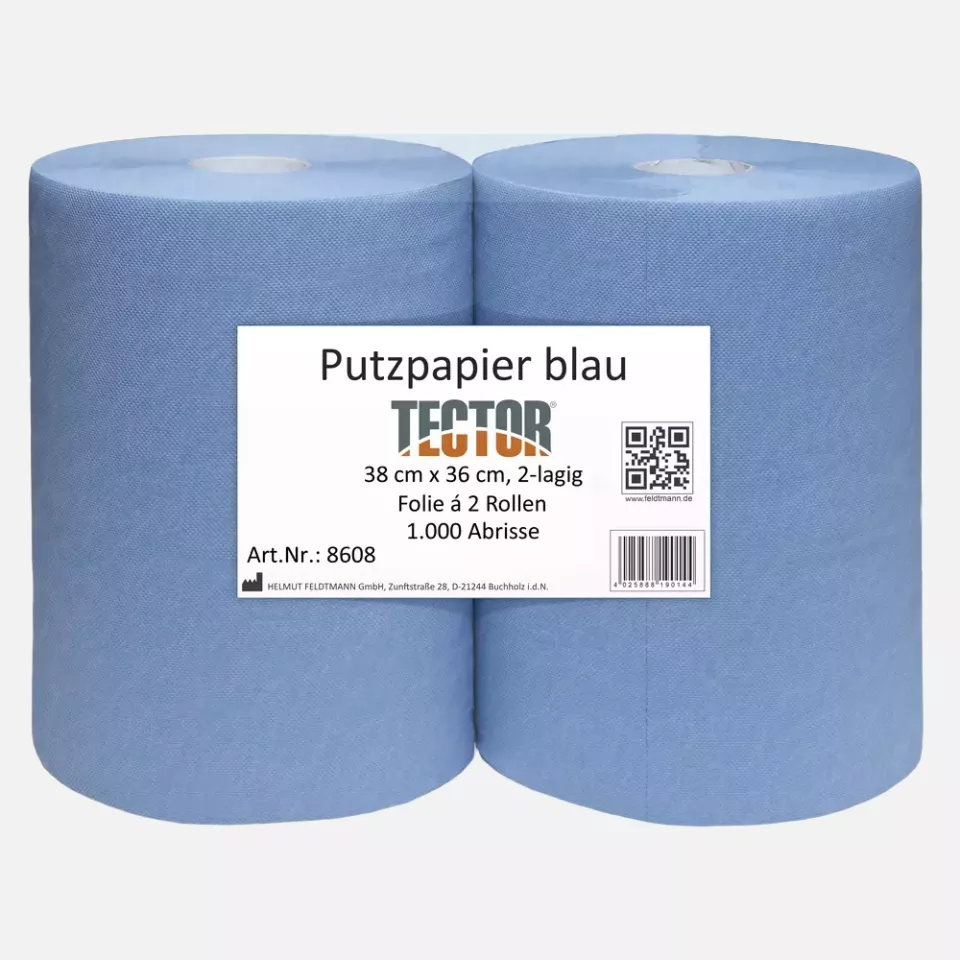Tector 8608, Industrial Wipes, 2 Layer, 38X36Cm, image 1, gallery thumbnail
