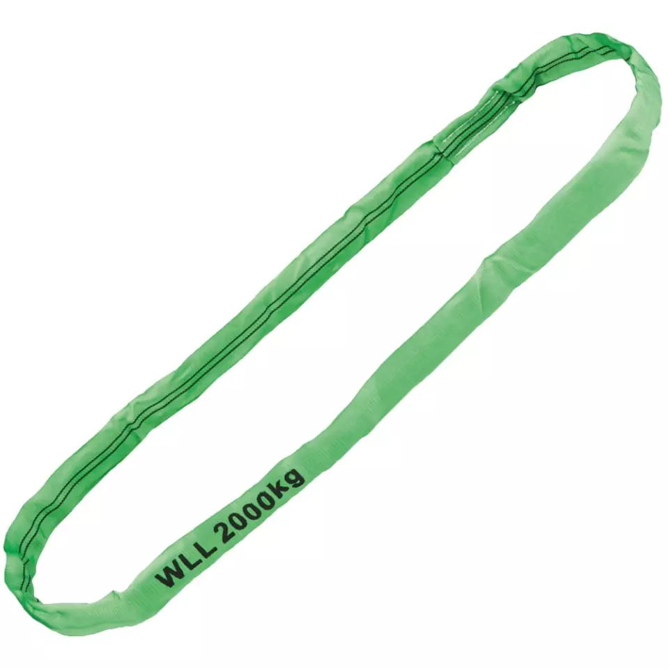 Tector 84522-3M, Roundsling, WLL 2000 Kg, Green 3 Meter, image 1, gallery thumbnail