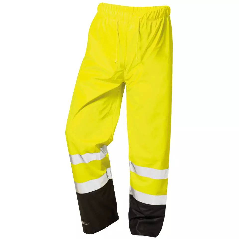 NORWAY 2370, DIRK High Visibility PU Rain Trousers, image 1, gallery thumbnail